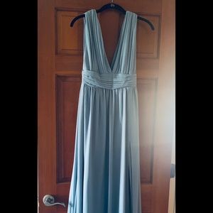 Lulu’s Heavenly Hues Light Blue Maxi Dress